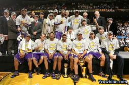 2009nba总决赛录像,湖人队4-1击败魔术队,科比荣获MVP